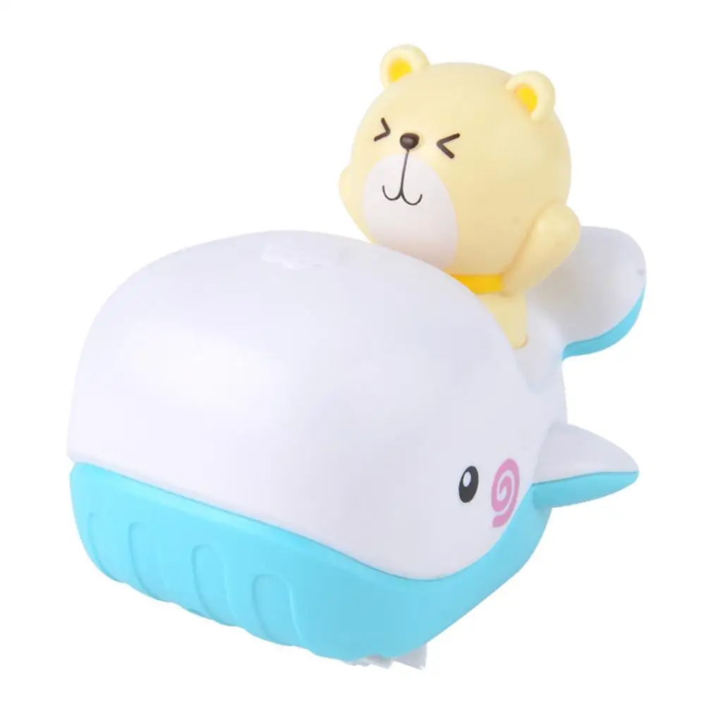 Single Sale Cute Cartoon Animal Bear Classic Baby Water Toy Infant Swim Wound-up Chain Clockwork Kids Beach Bath Toys | Игрушки и хобби