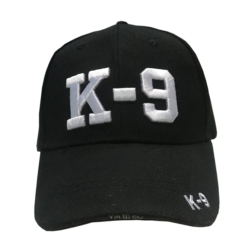 

3D Embroidered K9 Dog Police Officer Cops K-9 SERVICE DOG Baseball Cap Caps MEN Hat Hats Adjustable cap police man cap hat