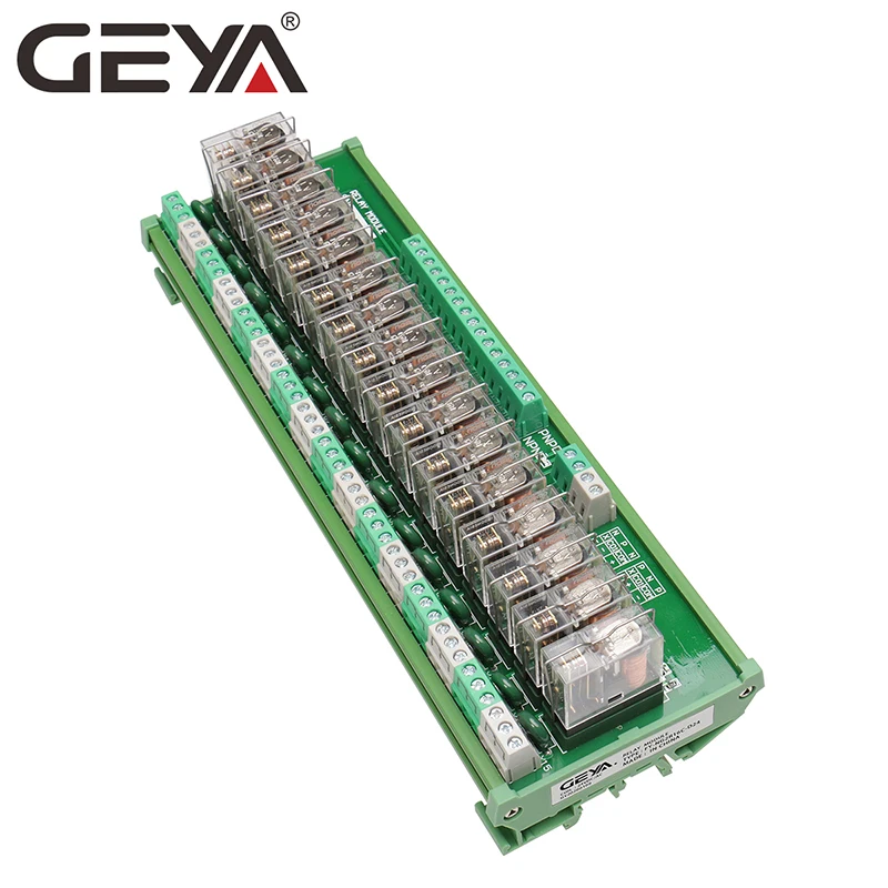 GEYA NG2R 16 канальный релейная плата 1NO 1NC din рейка релейный модуль оригинальный Omron