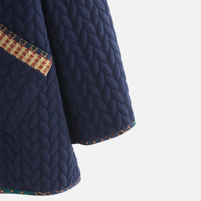 Hot Sale Womens Warm Casual Loose Hooded Ladies Long Sleeve Pocket Large Size Coat Jacket Winter Woman Button Hooded Coat 2019