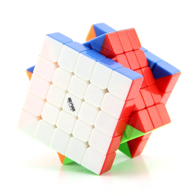QiYi Wushuang 5x5x5 волшебный куб MoFangGe XMD 5x5 Cubo Magico Профессиональный скоростной нео куб головоломка Kostka антистрессовые игрушки