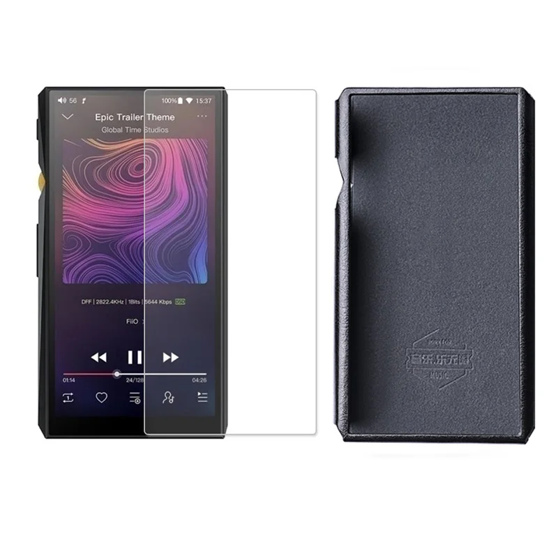 FiiO Android M11 HIFI музыкальный MP3-плеер с сбалансированным выходом/поддержкой wifi/Air Play/Spotify Bluetooth 4,2 aptx-HD/LDAC DSDUSB DAC - Цвет: M11 Case Screen film