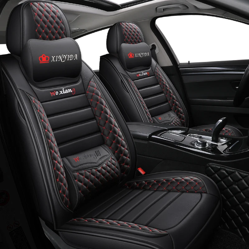 Housses De Siège Auto Pour Renault Clio, Mégane – Imperméables, Antidérapantes, Compatibles Airbags – Lot 2 Pièces + Appuie-têtes - 2