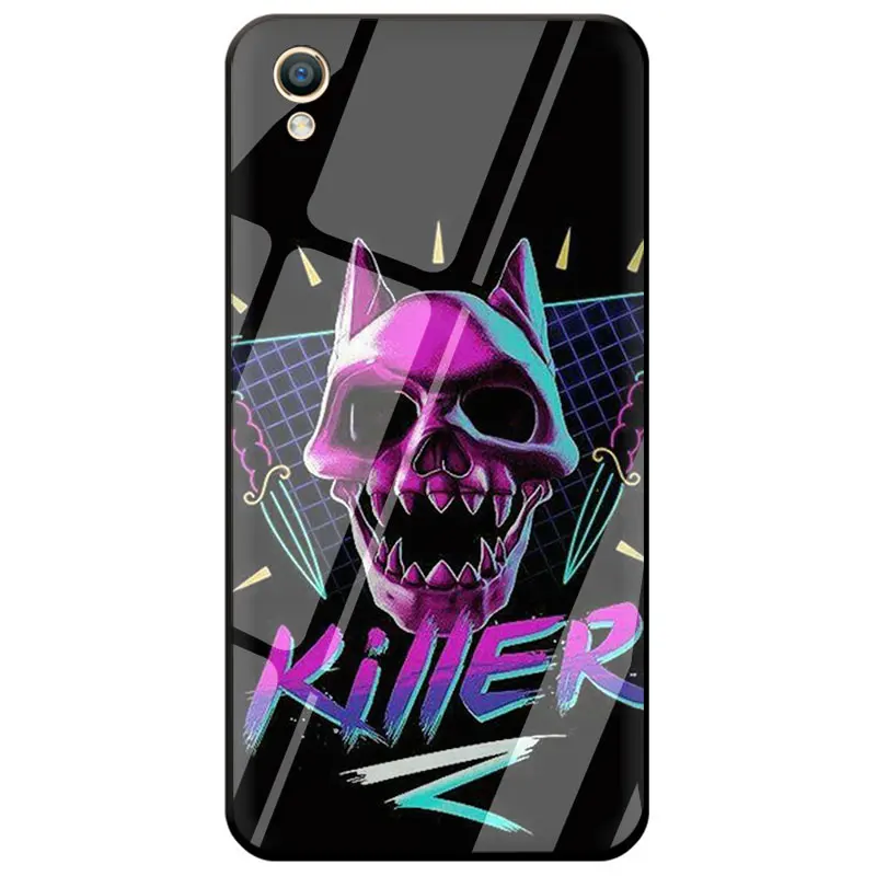 EWAU аниме JoJo убийца queen закаленное Стекло чехол для телефона чехол для OPPO A7 A5s AX7 AX5s A37 A77 A7X F3 F5 F7 F9 F11 Pro - Цвет: G11
