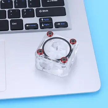 

PC Cooling System G1/4 Transparent Acrylic Water Flow Meter Monitor