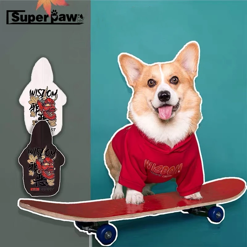 

Fashion Dog Hoodie Pet Puppy Japanese Clothes Coat French Bulldog Schnauzer Corgi Jacket for Dogs Warm Apparel Pug Costume GZC32