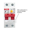 2P RCD Protection contre les fuites 20A 25A 32A 40A RCBO 30mA puissance Marster interrupteur Mini disjoncteur 220V 230V 400V tension ► Photo 2/6