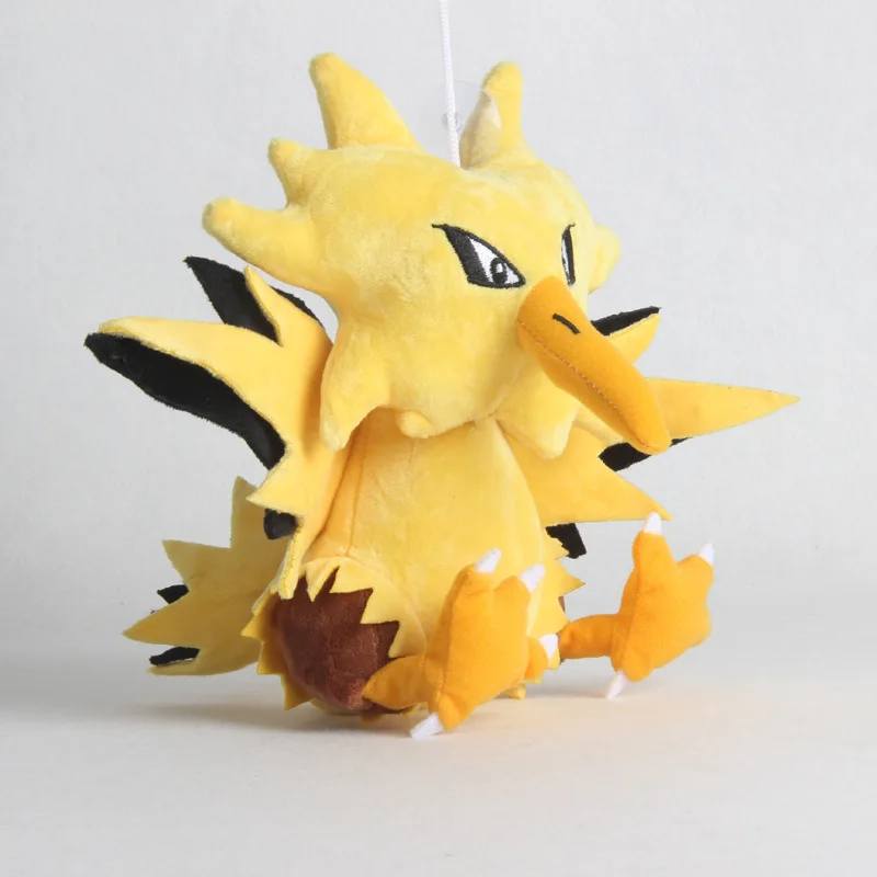 Такара Tomy Pokemon Growlithe Mr. Mime Zapdos Jigglypuff плюшевые игрушки коготь машина кукла детский подарок