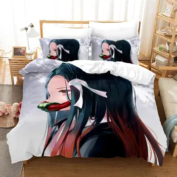 

Devil's Blade 3D Bedding Set Printed Duvet Cover Set Pillowcase Bedcloth Twin Full Queen King Size Dropshipping