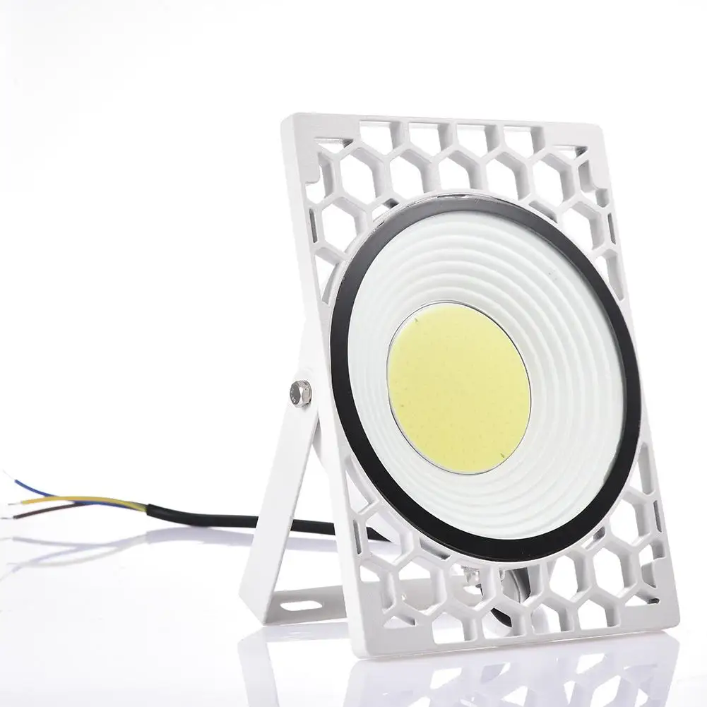 Тип светодиодный прожектор AC110/220 V 50W 100W 150W 400W 3000 K-6000 K COB/SMD открытый инженерный свет уличная лампа для сада