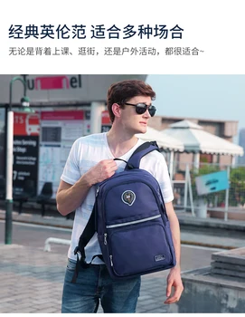 

New University Of Oxford High quality school bag spinal care backpack waterproof