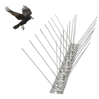 

50CM Stainless Steel Defender Spikes Bird Blinder Pigeon Spikes Kit Bird Repellent Discs Set For Fence Walls Best Bird Deterrent