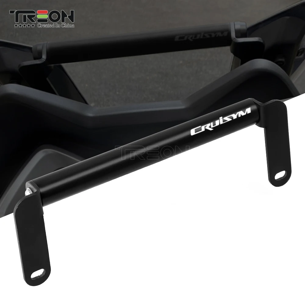 

For SYM CRUISYM300 CRUISYM 300 Motorcycle CNC Cross Bar Balance bar Navigation Bracket GPS Smartphone Holder