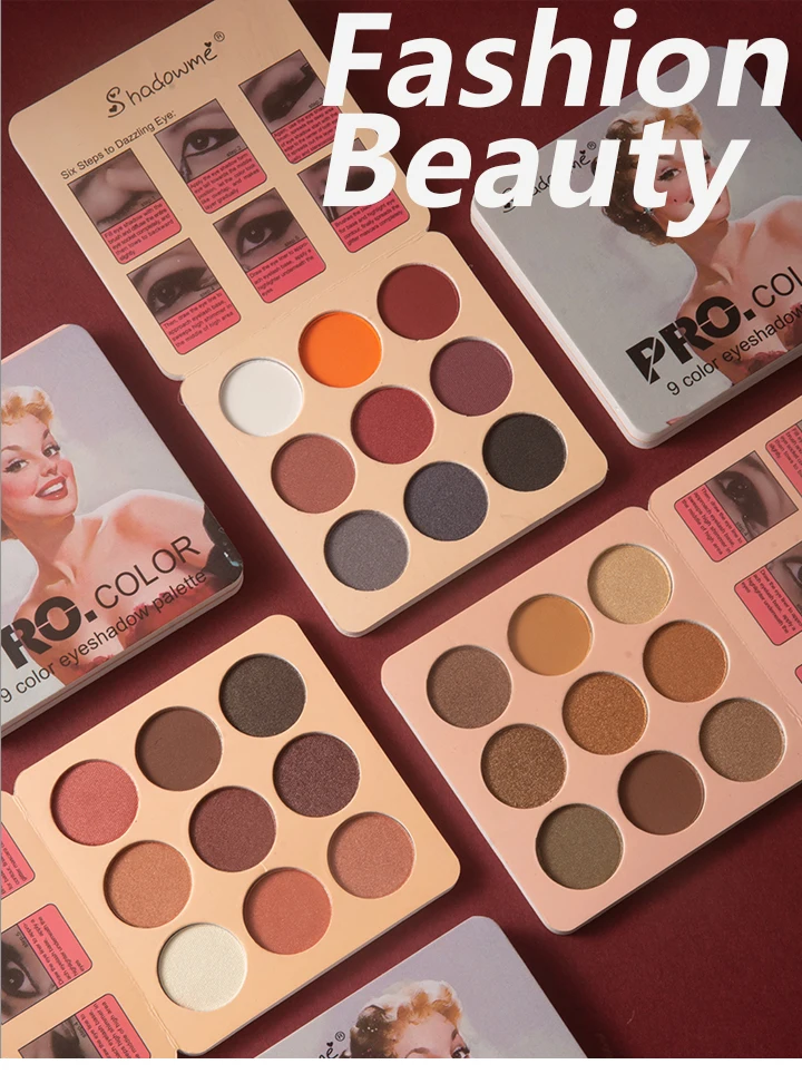 Matte Eyeshadow Palette Nude Minerals Professional Eye Shadow Powder Pigment Cosmetic Waterproof Matte Makeup Eyeshadow Pallete