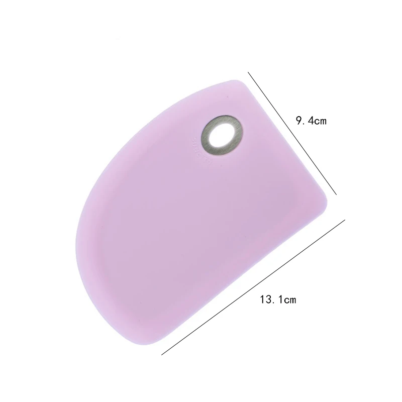 Silicone spatula Антипригарный Многофункциональный силиконовый скребок для теста для торта Скребок для торта инструмент для выпечки крема - Цвет: Silicone spatula