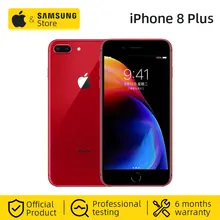 Мобильный телефон Apple iphone 8 Plus, шестиядерный процессор iOS, 64 ГБ/256 Гб ПЗУ, 5,5 дюйма, 12 МП, отпечаток пальца, LTE