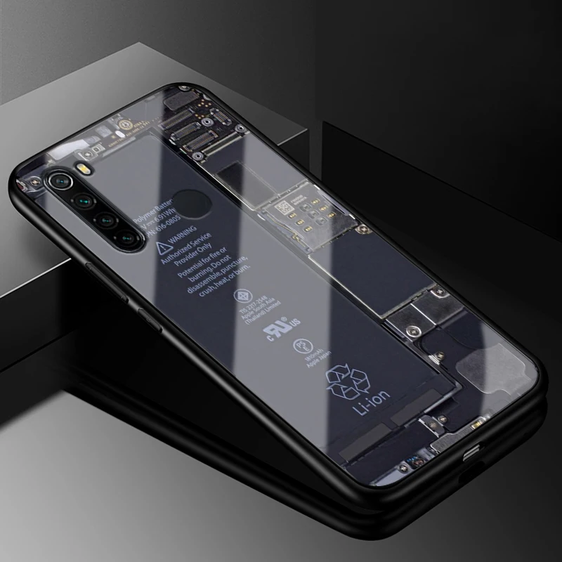 Чехол для Redmi Note 8 T, силиконовый бампер, жесткая задняя крышка, чехол для телефона s, для Xiaomi Redmi Note 8 T, Капа для Redmi Note 8 Note8 T, закаленное стекло