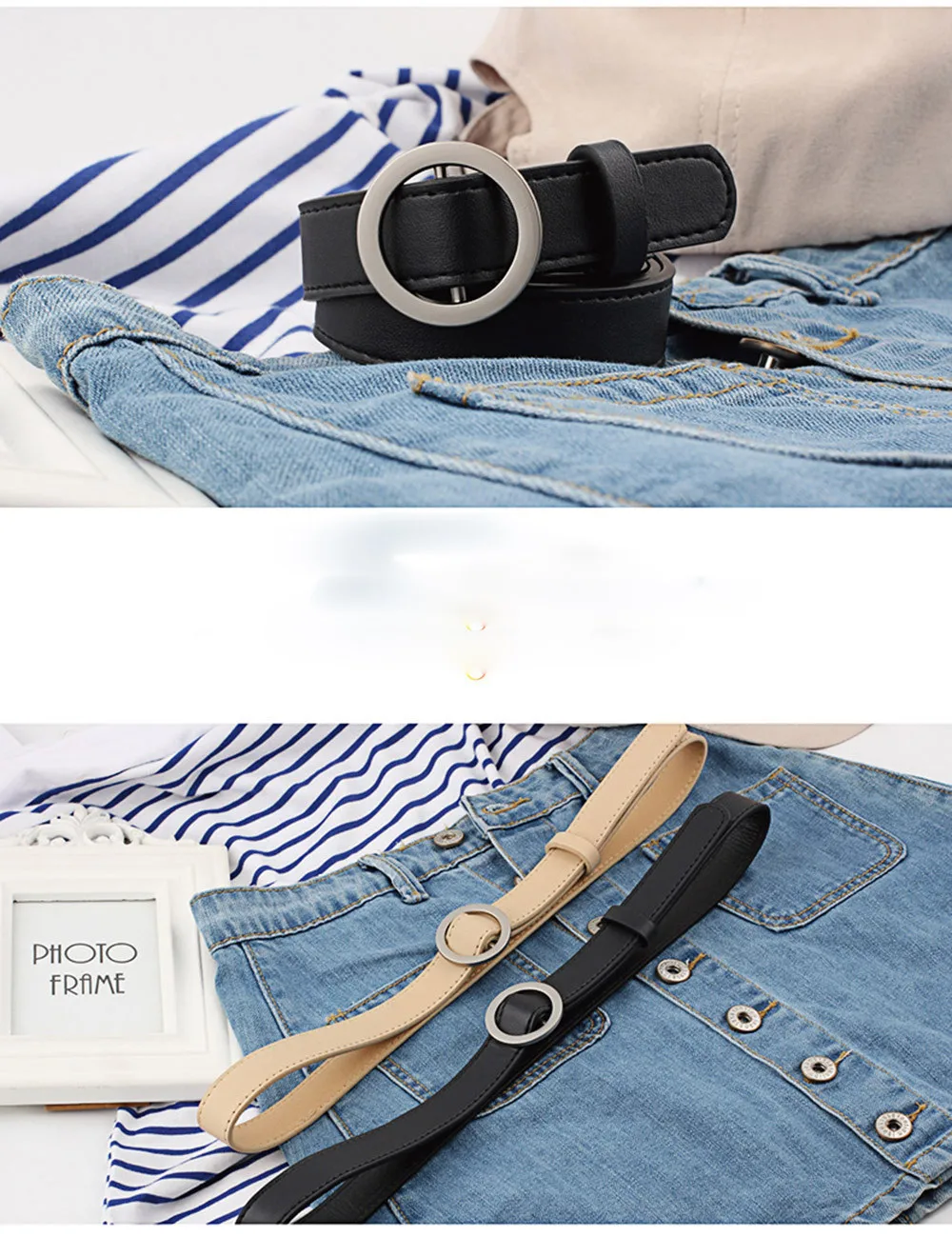 Женский кожаный ремень ceinture femme ремень женский модный однотонный Модный женский повседневный кожаный ремень без отверстий