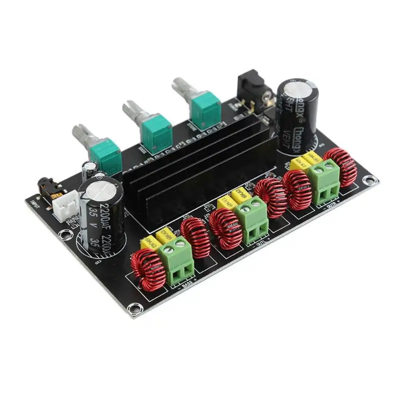 TPA3116D2 сабвуфер 80Wx2+ 100 Вт DC24V 14-100 кГц 2,1 канальный цифровой аудио усилитель плата канала усиленная версия