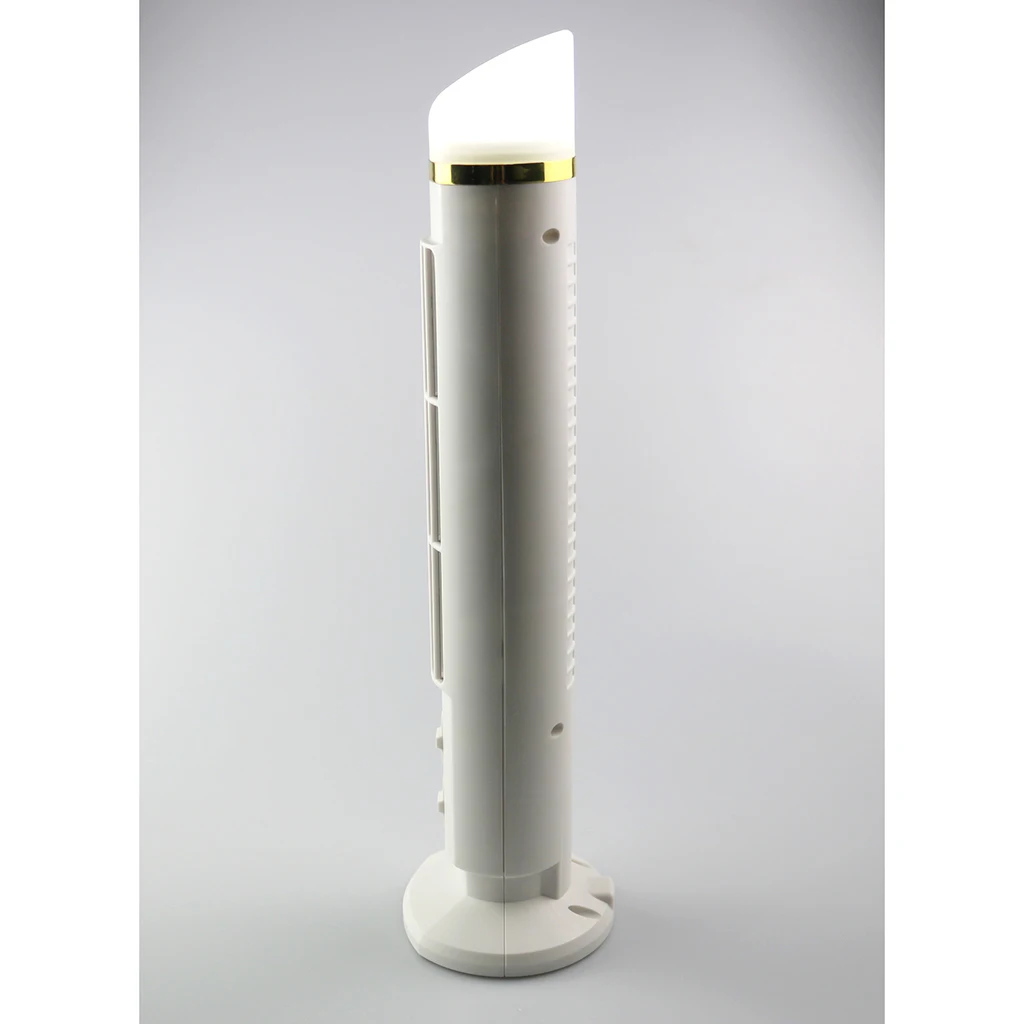 Portable Mini USB Tower Fan with LED Night Light Cooling For PC Laptop Desk