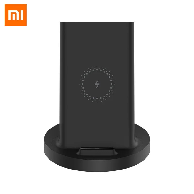 Вертикальное Беспроводное зарядное устройство Xiaomi 20 Вт с функцией быстрой
