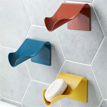

Hanging Soap Dish Rack Bathroom Shower Sponge Soap Holder Tray Organizer Portable Travel Plastic Soap Storage Rack Container