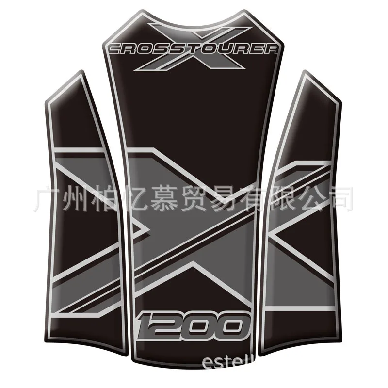 Подходит для Honda VFR1200X crosstourer 12-14 газовые наклейки на бак протектор Fishbone Цветочные наклейки