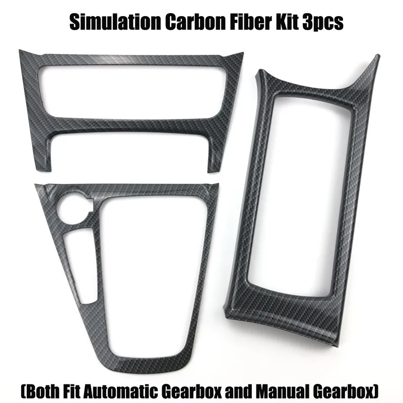 Gear panel trim 3pcs Emaicoca авто-Стайлинг дверная ручка динамик Шестерня панель держатель чашки декоративный чехол накладка чехол для Ford Focus 3 - Название цвета: Gear panel trim 3pcs