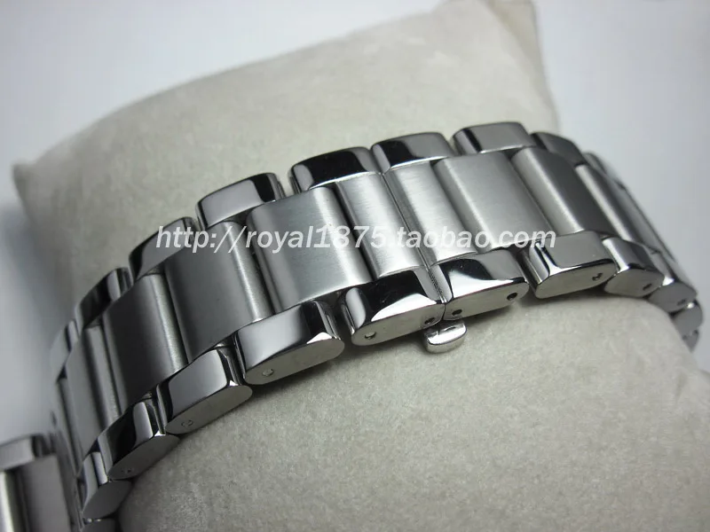 

Accessories 24mm Metal Watchbands Bracelet Silver Stainless Steel Luxury for PAM Heavy Watch Band Strap high quality Bracelet