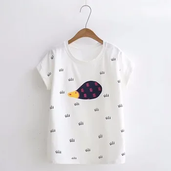 

2019 New Women's T Shirt Women Short Sleeved Womens Simple T-Shirt For Female Tshirt