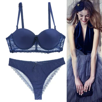 

Sexy push up bra sets women lace B C cup big size sexy lace bra brief panty sets women lingerie sets intimtaes underwear sets