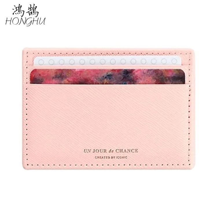 

South Korea Simple Small Card Holder Traffic Card Holder Card Bit More Door Card Clamp Bank Card Wallet Card Holder