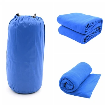 

Wonderful! Sleeping Bag Portable Ultra-light Fleece Sleeping Storage Sack Bag Polar fleece Polar Camping Tent Bed Travel Warm