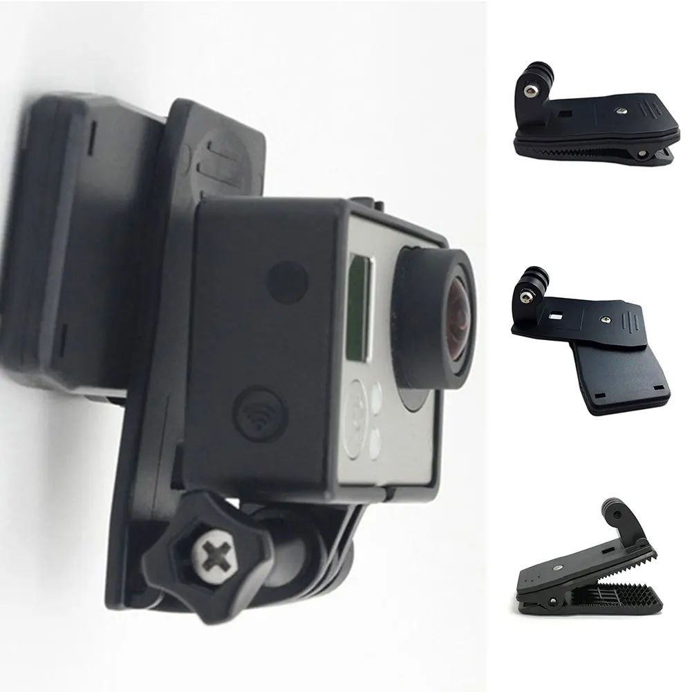 360 Вращающийся рюкзак быстросъемный зажим Крепление для камер GoPro HERO