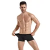 10PCS Men's Panties Underpants Man Boxer Mens Underwear Cotton Breathable  Solid Underpants Comfortable Plus Size Shorts 5