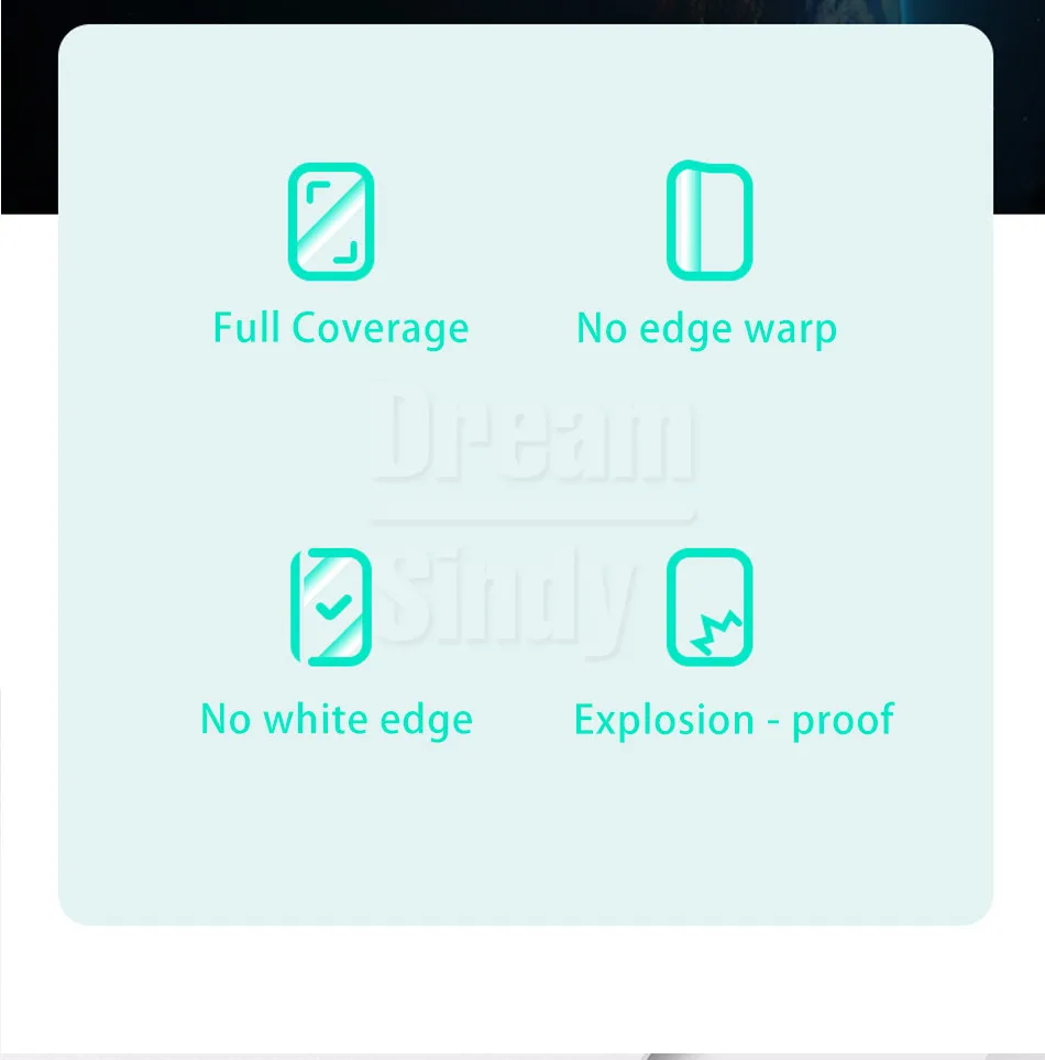 20D полное покрытие из закаленного стекла для Samsung Galaxy S8 S9 S10 Plus S10e Note 8 9 10 Pro Защитная пленка для экрана защитное стекло