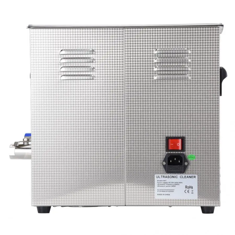 US $202.73 15L Ultrasonic Cleaner SUS304 Stainless Steel Mechanical Timing Laboratory Cleaning Supplies 360W 40khz