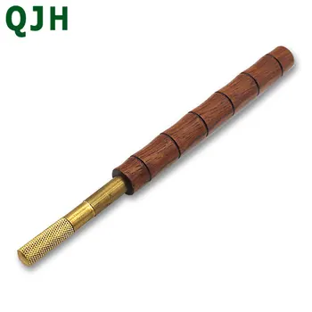 

high quality Brass Head Leather Edge Oil Gluing Dye Pen Applicator Speedy Paint Roller Tool for DIY Leather Edge Processing Tool