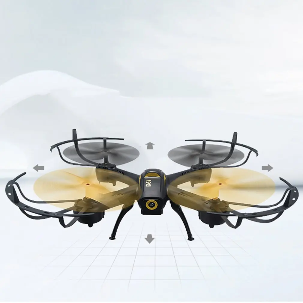 D61WG-YW 2,4G RC Selfie Smart Drone Квадрокоптер летательный аппарат БПЛА с wifi FPV видео камера удержание высоты 360 градусов сальто
