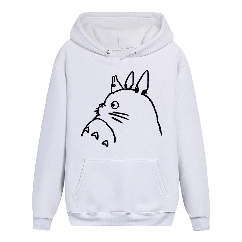 11 Высокие Q Miyazaki Hayao Tonari no Totoro No Face мужские фосфоресцирующие худи с длинными рукавами Повседневные толстовки с капюшоном - Цвет: 11