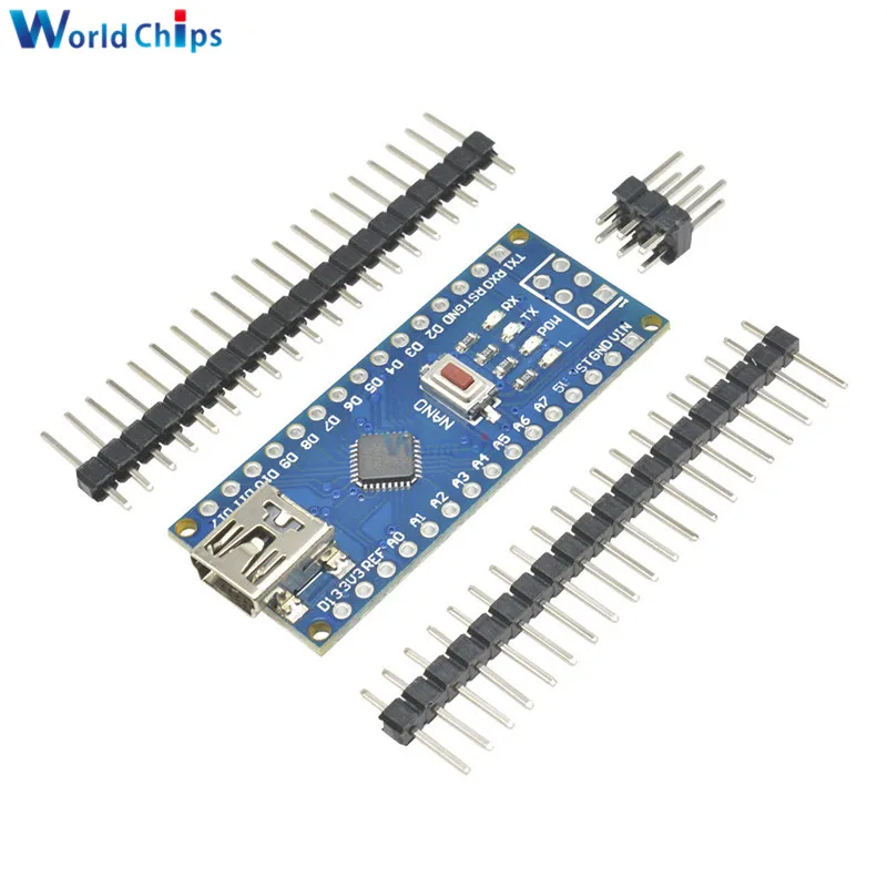 Плата контроллера Mini USB CH340 Nano 3 0 Atmega328P atmega328 для Arduino модуль драйвера MEGA328 V3.0 5 в 16