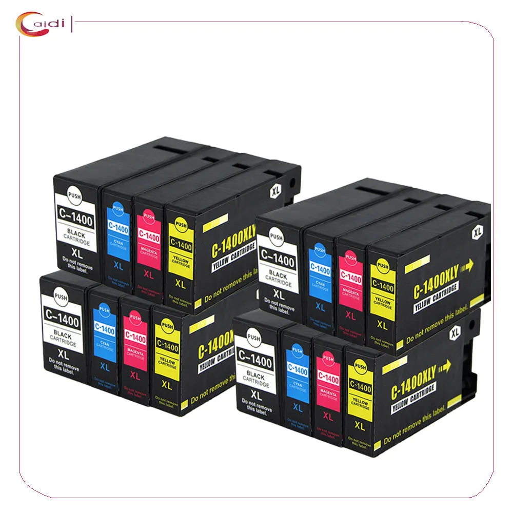 

16 Color compatible PGI-1400XL ink cartridge for Canon PrinterMAXIFY MB2340 MB2040 MB2140 MB2740 PGI 1400 PGI1400 XL
