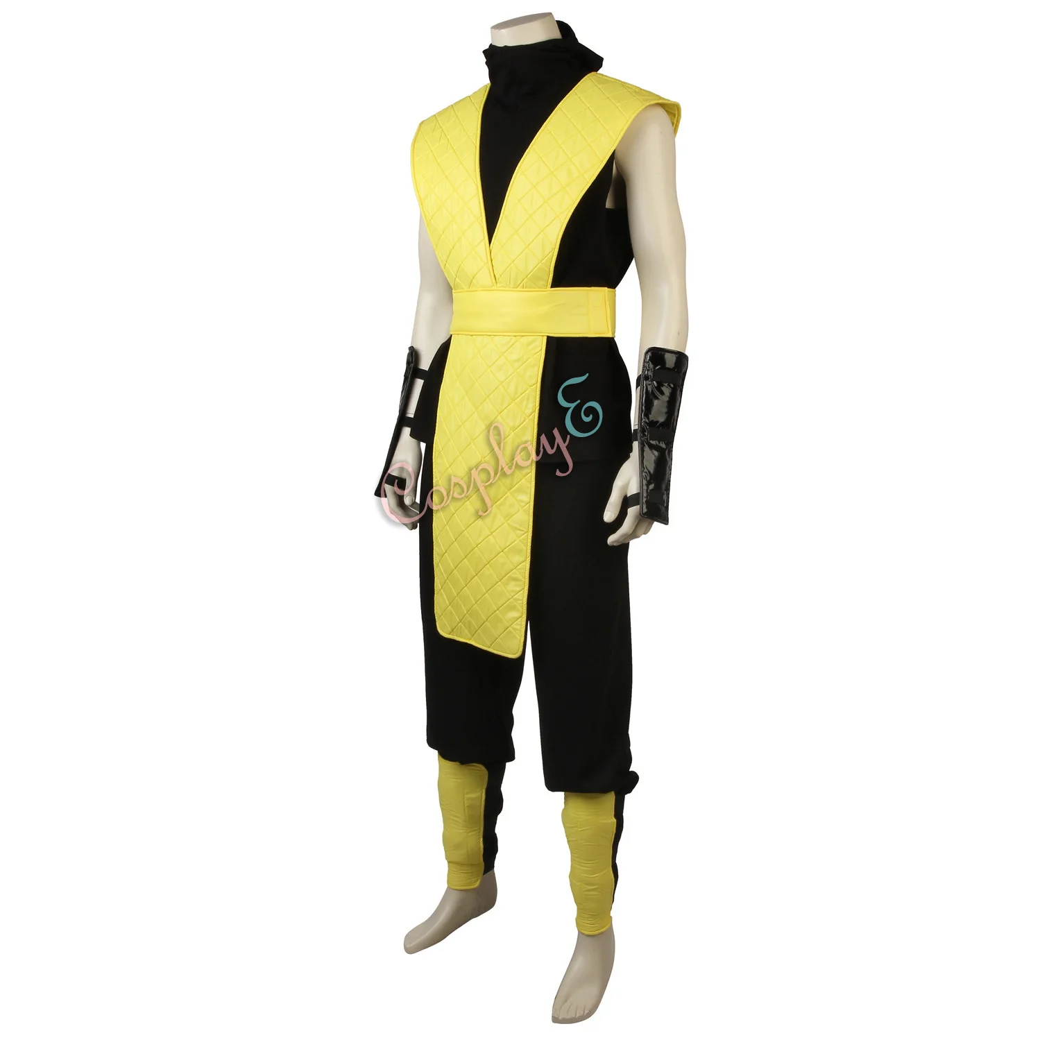 Костюм скорпиона Mortal Kombat X; костюм для косплея на Хэллоуин