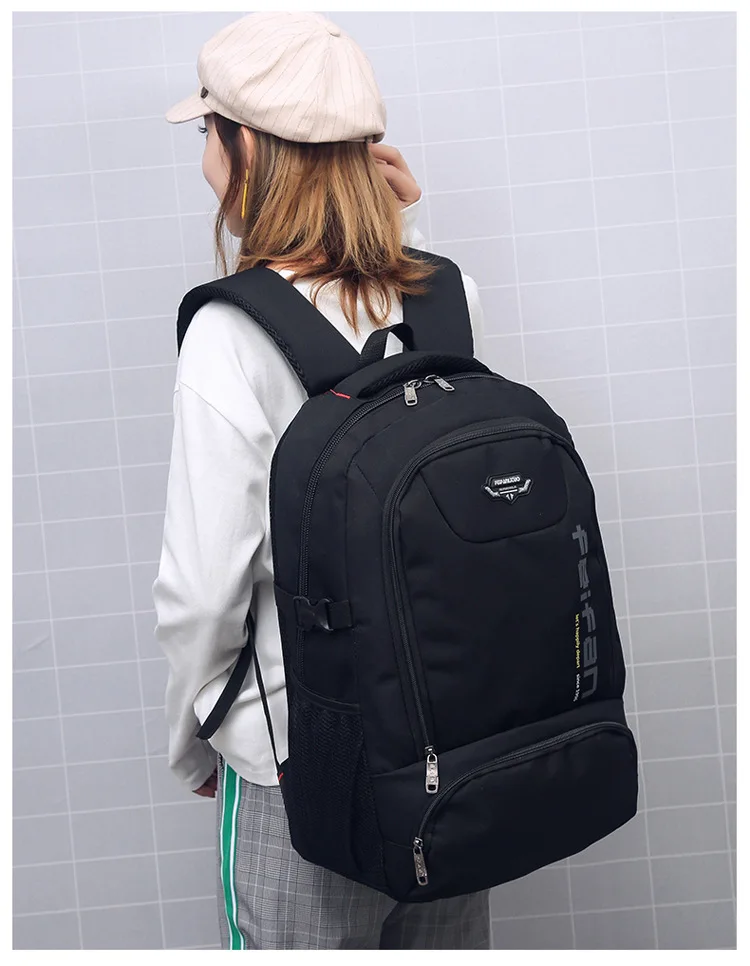Autumn And Winter Outdoor Trend Men And Women Storage Practical Backpack Students Backpack Waterproof Large Capacity Computer Ba