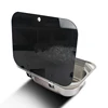 Caravan Boat RV Stainless Steel Hand Wash Basin Sink with Tempered Glass Lid ► Photo 2/6