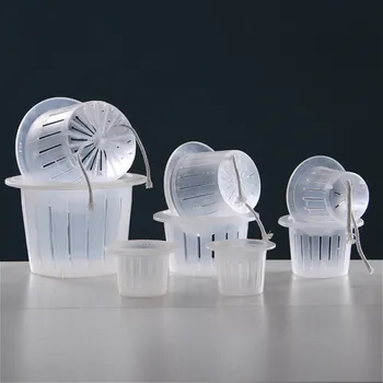 

Flower Pot Plastic Net Cup Flower Pot Garden Plant Pot Slotted Net Cup Hydroponic Special Net Pots For Flowers Garden Decoration