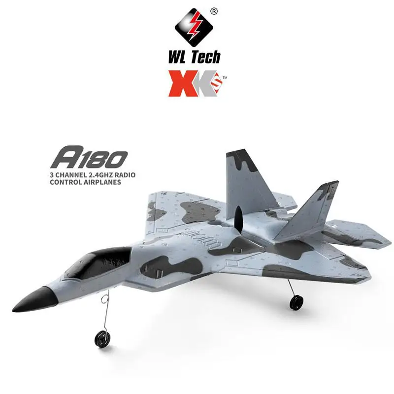 Wltoys XK A180 RC Plane 2.4G 3CH 320mm Wingspan 3D/6G Mode Switchable 3-Axis/6-Axis Gyro Aerobatics EPP RC Airplane RTF Toys
