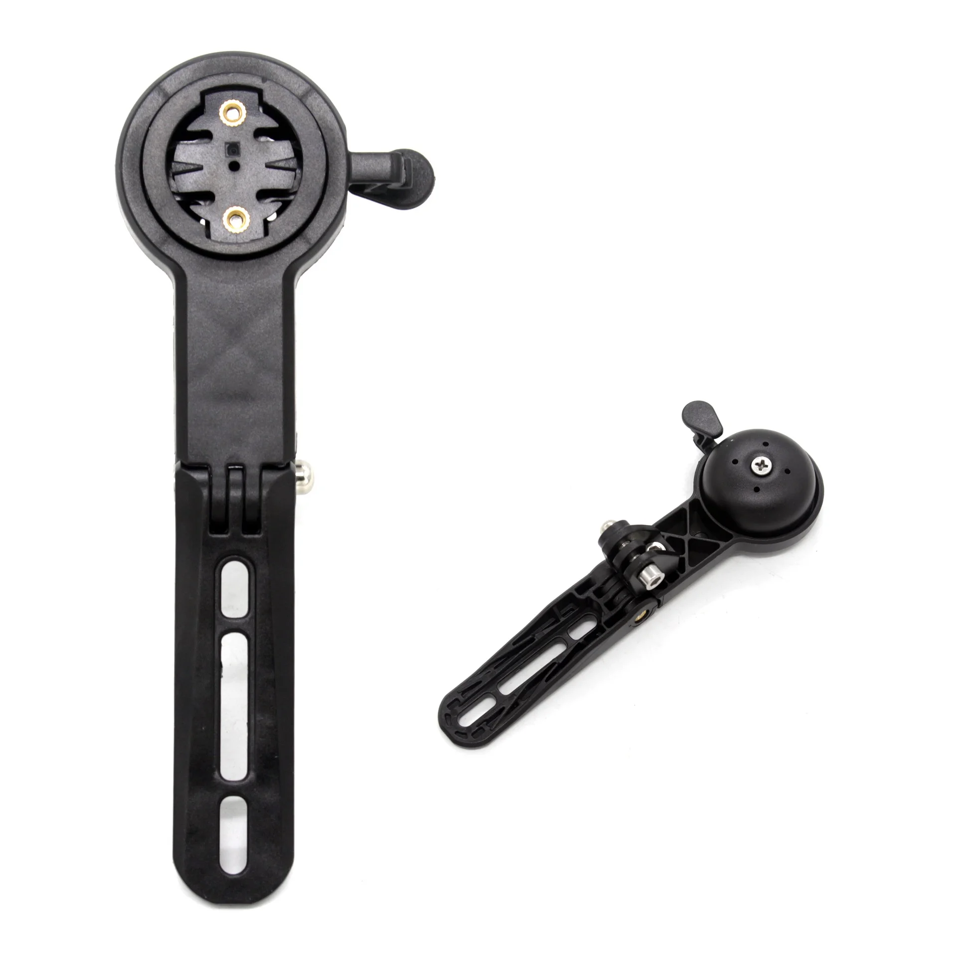 

Cycling Bike Computer Mount With Bell Bike handlebar Mount Holder GPS Speedometer Gopro Camera Holder For GARMIN CATEYE Bryton