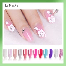LaMaxPa цветной акриловый порошок для ногтей 10gram 3D nail art Советы строитель Маникюр полимерный порошок неоновые, акриловые порошок дизайн ногтей