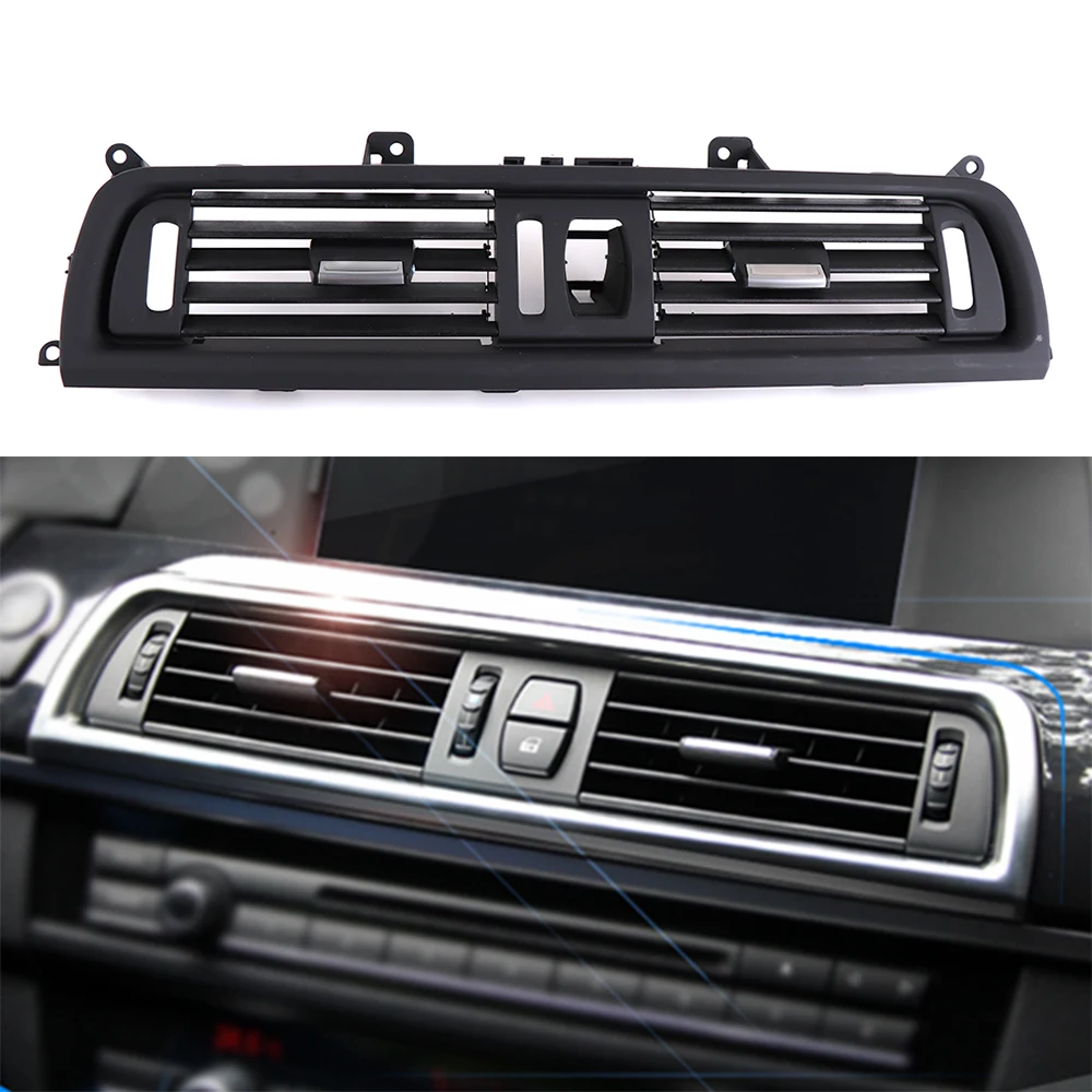 For BMW F10 F11 F18 64229166885 Car Front Console Center Gril Dash AC Air Heater Vent for 5 Series 520 523 525 528 530 535 | Автомобили и